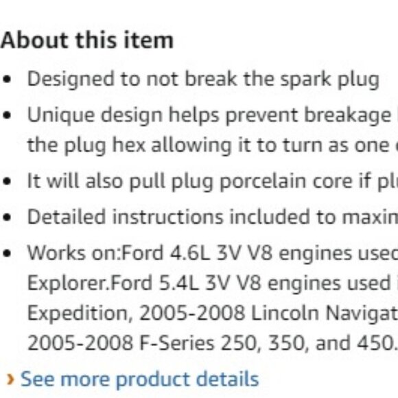 OTC 6918 Spark Plug Remover Kit, Black - Picture 5 of 6